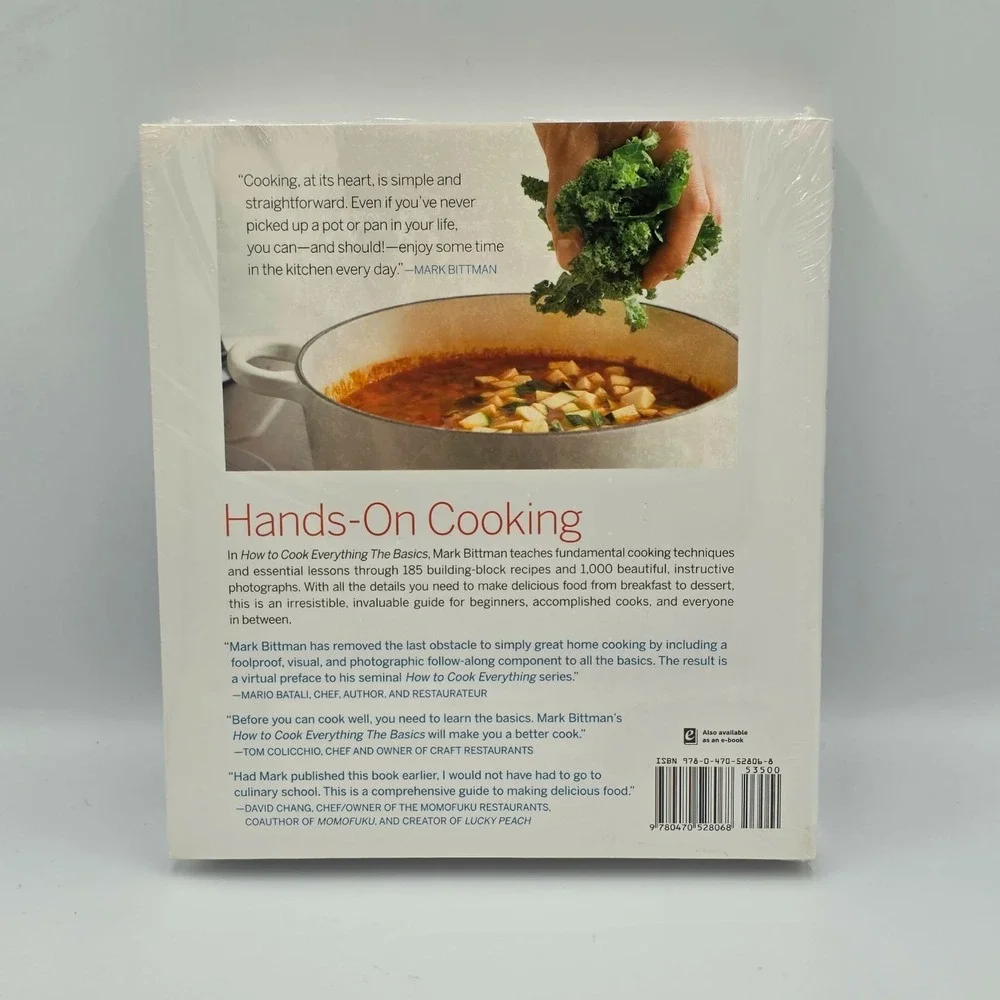 How to Cook Everything the Basics with 1000 Photos by Mark Bittman Hardcover